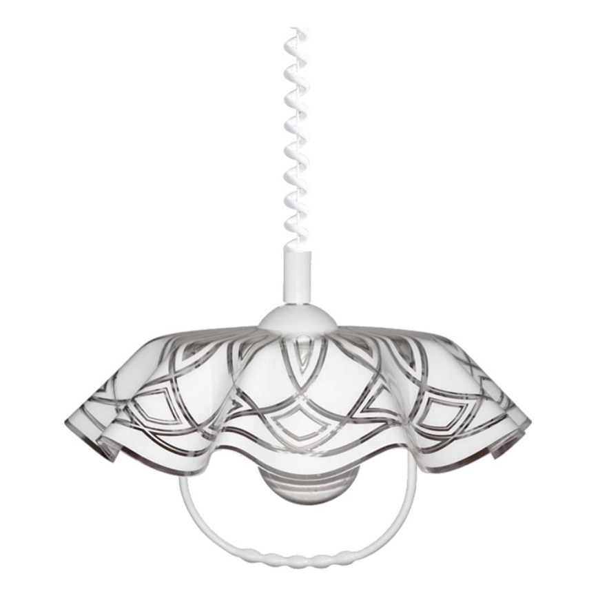 Prezent 74197 B05 - Candelabro suspenso LYRA 1xE27/60W/230V